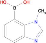 (1-Methyl-1H-1,3-benzodiazol-7-yl)boronic acid