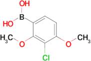 (3-Chloro-2,4-dimethoxyphenyl)boronic acid