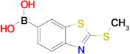 [2-(Methylsulfanyl)-1,3-benzothiazol-6-yl]boronic acid