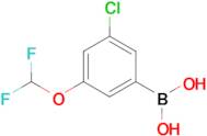 [3-Chloro-5-(difluoromethoxy)phenyl]boronic acid