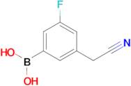 [3-(Cyanomethyl)-5-fluorophenyl]boronic acid