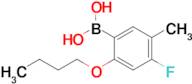 2-Butoxy-4-fluoro-5-methylphenylboronic acid