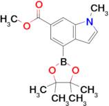 Methyl 1-methyl-4-(4,4,5,5-tetramethyl-1,3,2-dioxaborolan-2-yl)-1H-indole-6-carboxylate