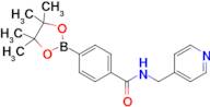 N-Pyridin-4-ylmethyl-4-(4,4,5,5-tetramethyl-[1,3,2]dioxaborolan-2-yl)-benzamide