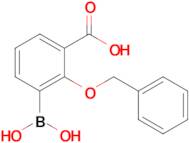 2-(Benzyloxy)-3-(dihydroxyboranyl)benzoic acid