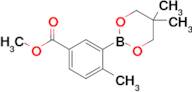 Methyl 3-(5,5-dimethyl-1,3,2-dioxaborinan-2-yl)-4-methylbenzoate