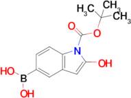 {1-[(tert-butoxy)carbonyl]-2-hydroxy-1H-indol-5-yl}boronic acid