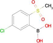 (5-Chloro-2-methanesulfonylphenyl)boronic acid