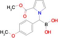 [2-(Methoxycarbonyl)pyrrol-1-yl](4-methoxyphenyl)methylboronic acid