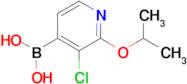 3-Chloro-2-isopropoxypyridine-4-boronic acid