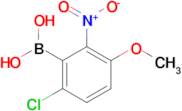 6-Chloro-3-methoxy-2-nitrophenylboronic acid