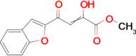 methyl 4-(1-benzofuran-2-yl)-2-hydroxy-4-oxobut-2-enoate