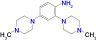 2,4-Bis(4-methylpiperazin-1-yl)aniline