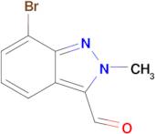 7-Bromo-2-methyl-2H-indazole-3-carbaldehyde