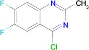 4-Chloro-6,7-difluoro-2-methylquinazoline