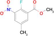 Methyl 2-fluoro-5-methyl-3-nitrobenzoate