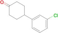 4-(3-Chlorophenyl)cyclohexanone