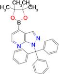 4-(4,4,5,5-Tetramethyl-1,3,2-dioxaborolan-2-yl)-1-trityl-1H-pyrazolo[3,4-b]pyridine