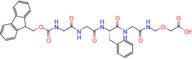 (S)-11-Benzyl-1-(9H-fluoren-9-yl)-3,6,9,12,15-pentaoxo-2,18-dioxa-4,7,10,13,16-pentaazaicosan-20...