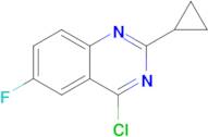 4-Chloro-2-cyclopropyl-6-fluoroquinazoline
