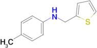 4-Methyl-N-(thiophen-2-ylmethyl)aniline