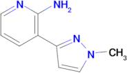 3-(1-Methyl-1H-pyrazol-3-yl)pyridin-2-amine