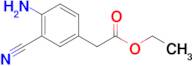 Ethyl 2-(4-amino-3-cyanophenyl)acetate