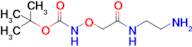 tert-Butyl 2-((2-aminoethyl)amino)-2-oxoethoxycarbamate