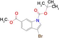 1-tert-Butyl 6-methyl 3-bromo-1H-indole-1,6-dicarboxylate