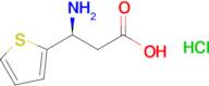 (S)-3-Amino-3-(thiophen-2-yl)propanoic acid hydrochloride