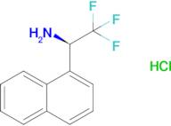 (R)-2,2,2-TRIFLUORO-1-(NAPHTHALEN-1-YL)ETHAN-1-AMINE HCL