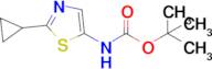 tert-Butyl (2-cyclopropylthiazol-5-yl)carbamate