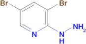 3,5-Dibromo-2-hydrazinylpyridine