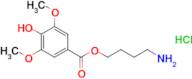 4-Aminobutyl 4-hydroxy-3,5-dimethoxybenzoate hydrochloride