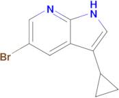 5-Bromo-3-cyclopropyl-1H-pyrrolo[2,3-b]pyridine