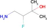 4-Amino-3-fluoro-2-methylbutan-2-ol