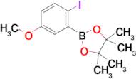 2-(2-Iodo-5-methoxyphenyl)-4,4,5,5-tetramethyl-1,3,2-dioxaborolane