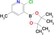 2-Chloro-5-methyl-3-(4,4,5,5-tetramethyl-1,3,2-dioxaborolan-2-yl)pyridine