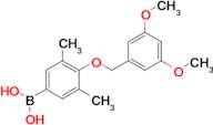 (4-((3,5-Dimethoxybenzyl)oxy)-3,5-dimethylphenyl)boronic acid