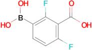 3-Borono-2,6-difluorobenzoic acid