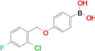 (4-((2-Chloro-4-fluorobenzyl)oxy)phenyl)boronic acid