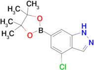 4-Chloro-6-(4,4,5,5-tetramethyl-1,3,2-dioxaborolan-2-yl)-1H-indazole