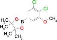 2-(3,4-Dichloro-5-methoxyphenyl)-4,4,5,5-tetramethyl-1,3,2-dioxaborolane