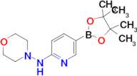 N-(5-(4,4,5,5-Tetramethyl-1,3,2-dioxaborolan-2-yl)pyridin-2-yl)morpholin-4-amine