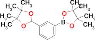 4,4,5,5-Tetramethyl-2-(3-(4,4,5,5-tetramethyl-1,3-dioxolan-2-yl)phenyl)-1,3,2-dioxaborolane