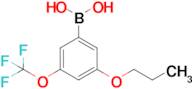 (3-Propoxy-5-(trifluoromethoxy)phenyl)boronic acid