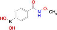 (4-(Methoxycarbamoyl)phenyl)boronic acid