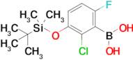 3-[(tert-Butyldimethylsilyl)oxy]-2-chloro-6-fluorophenylboronic acid