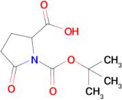 1-(tert-Butoxycarbonyl)-5-oxopyrrolidine-2-carboxylic acid