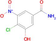 4-Chloro-3-hydroxy-5-nitrobenzamide